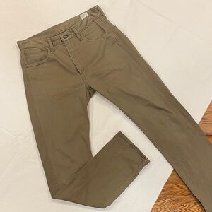 Orslow 107 Dusty Olive twill Jeans